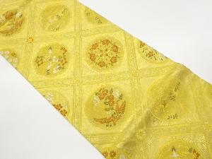 格天鏡裏文織出し袋帯